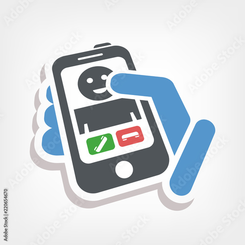 Incoming call icon