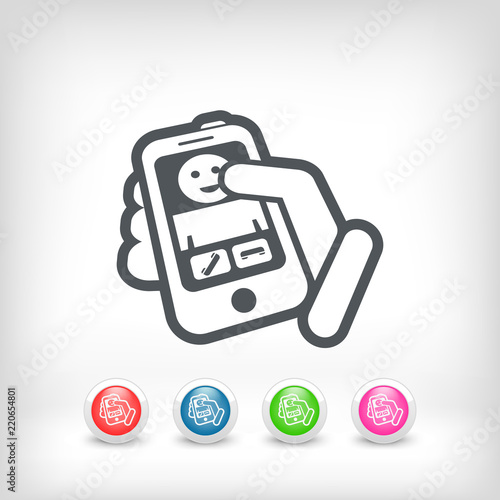 Incoming call icon