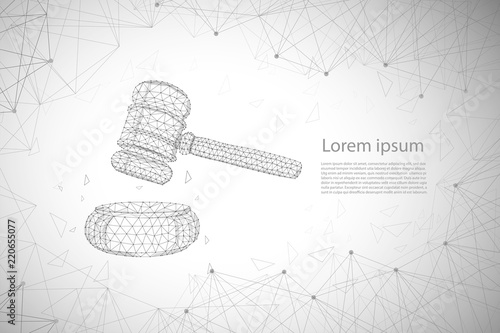 polygonal gavel judge