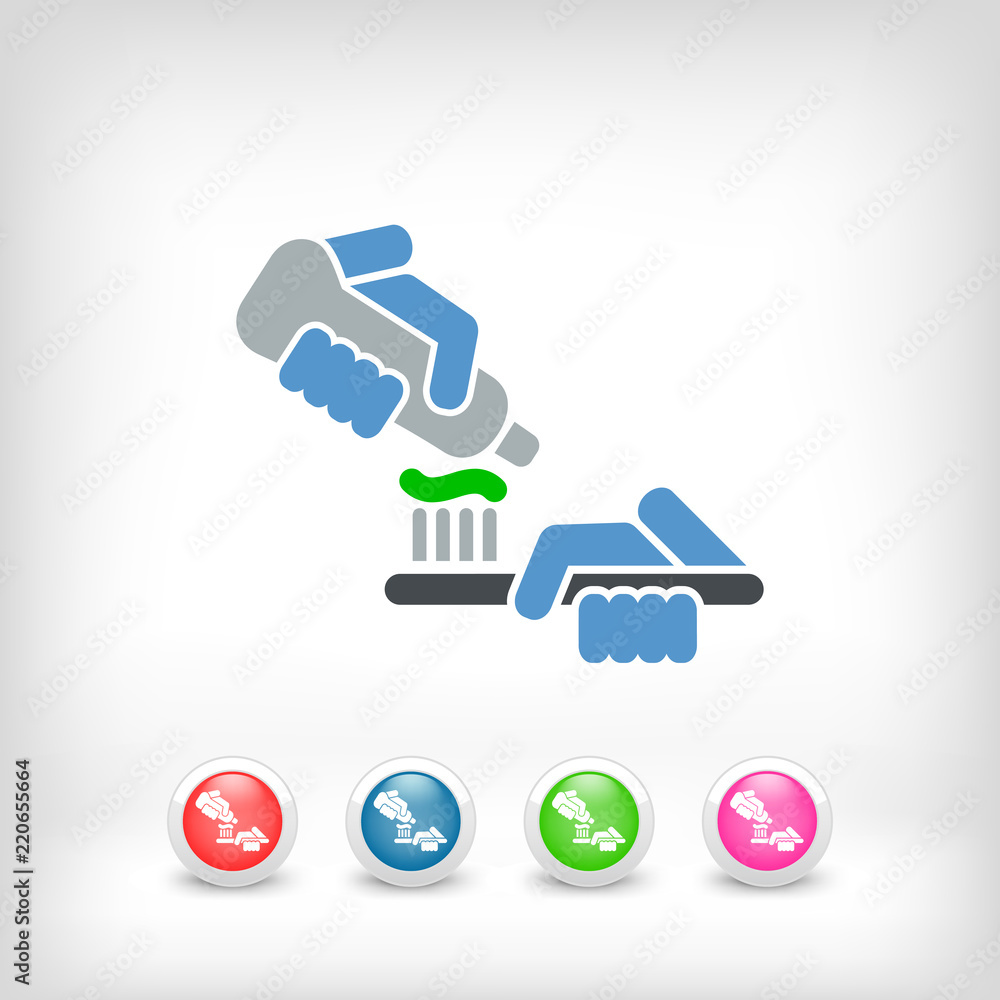 Toothbrush icon Toothbrush icon
