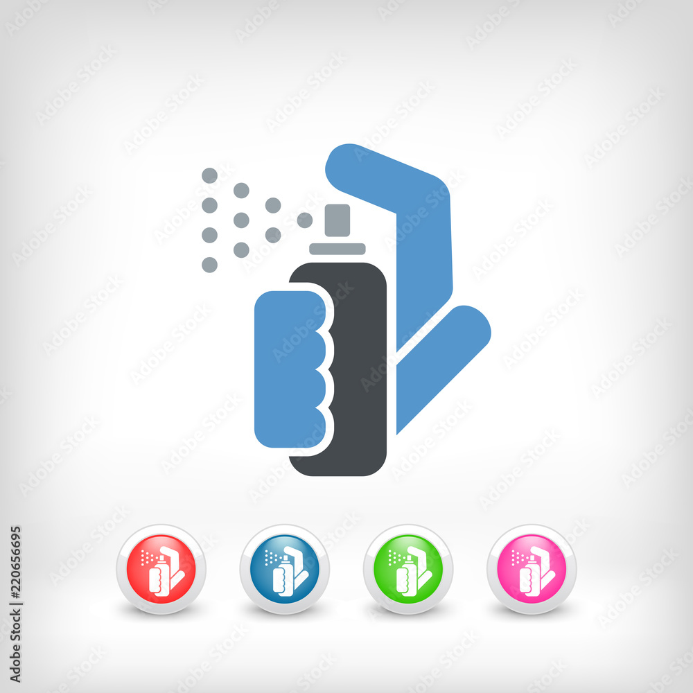Fototapeta premium Spray icon