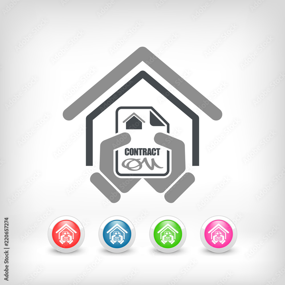 House contract icon House contract icon