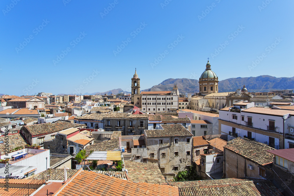 Fototapeta premium Cityscape of Palermo, Sicily
