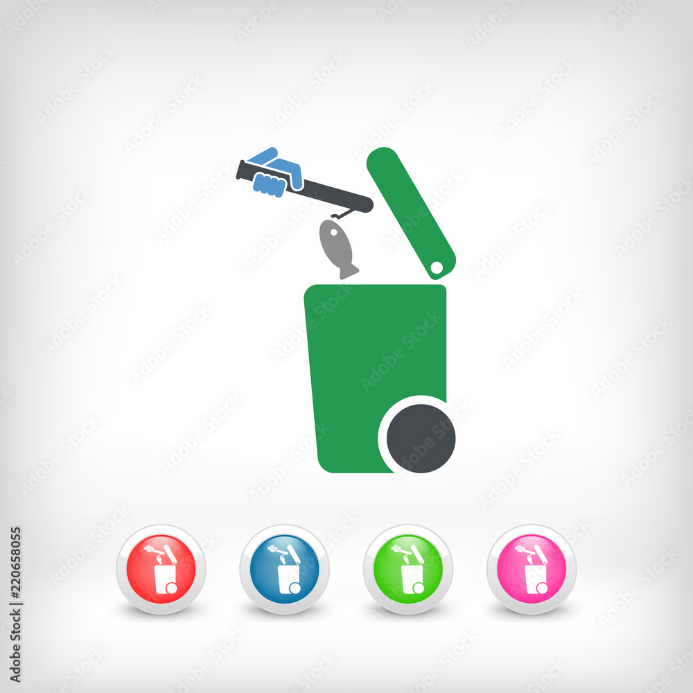 Separate waste collection icon Separate waste collection icon