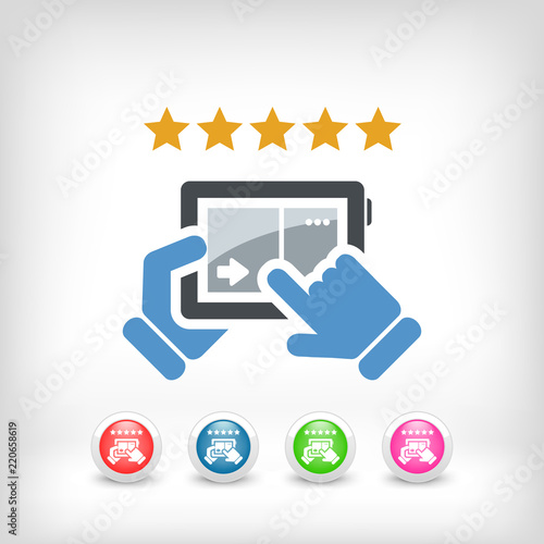 Tablet icon. Top rated.
