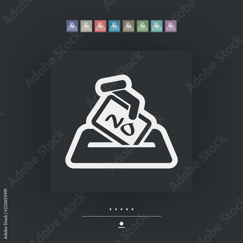 Vote concept icon