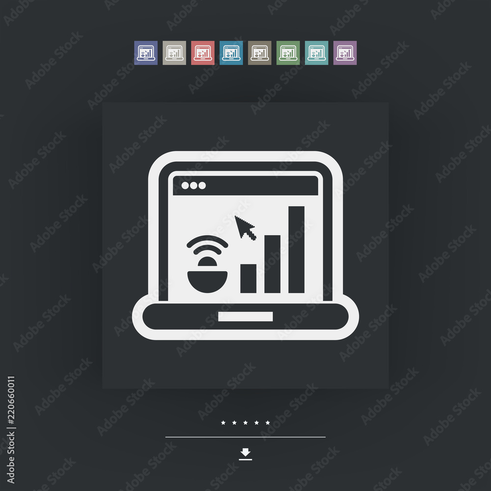 Tablet connection icon Tablet connection icon