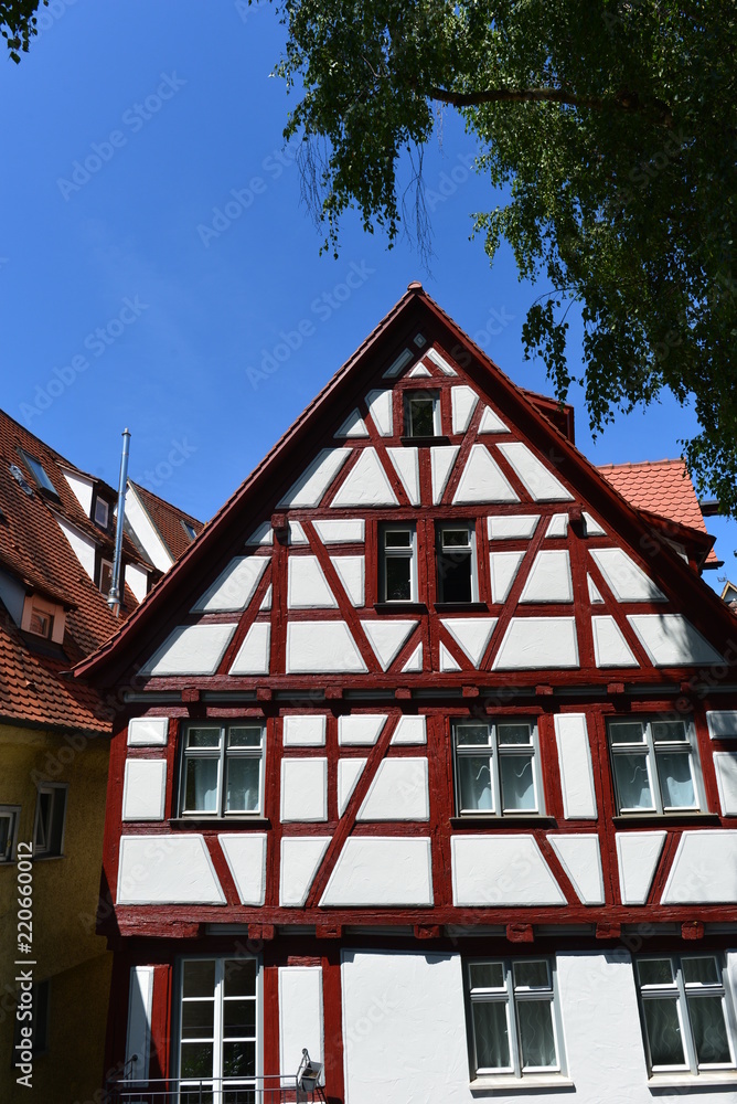 Denkmalgeschützte Wohnhäuser in Ulm an der Donau 