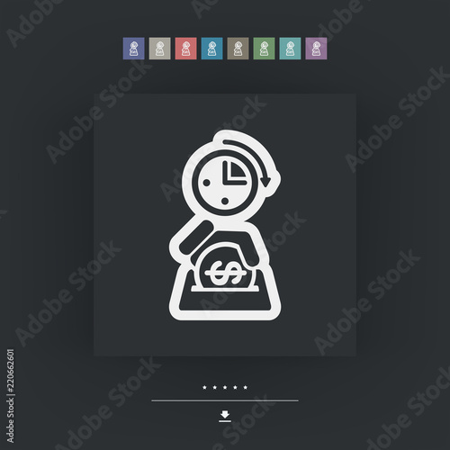 Money time icon