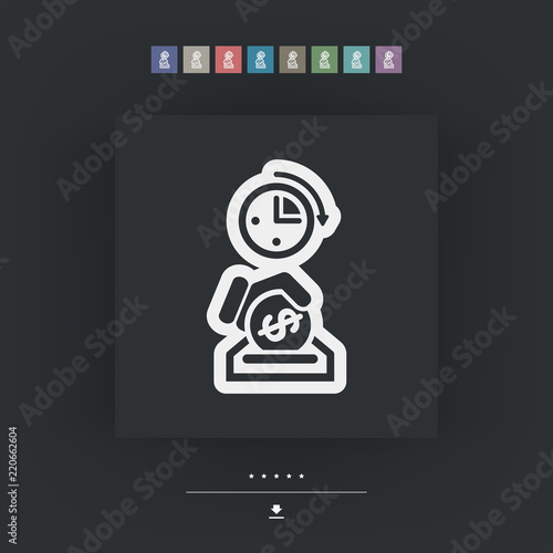 Money time icon