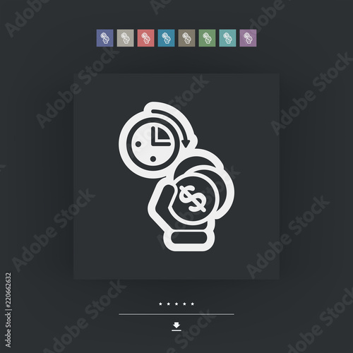 Money time icon