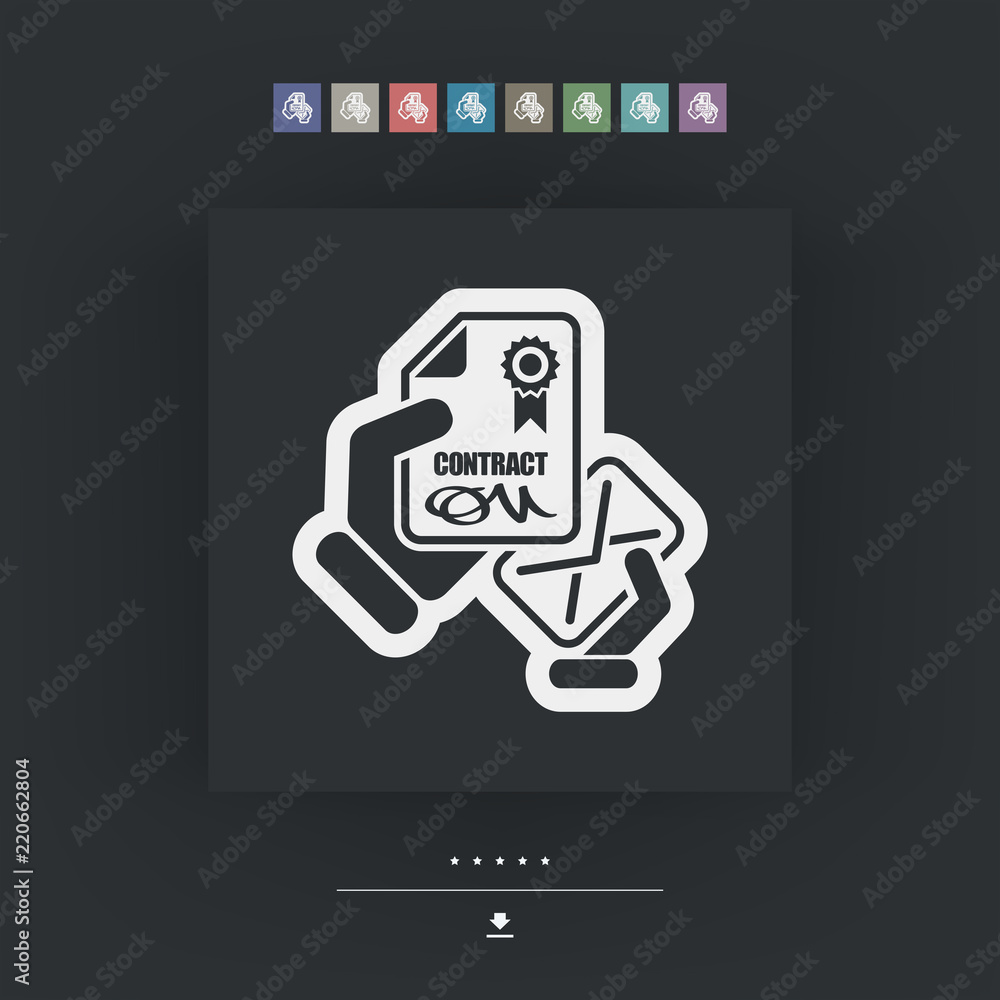 Contract icon Contract icon