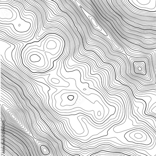 Vector contour topographic map background. Topography and geography map grid abstract backdrop. Business concept. Vector illustration