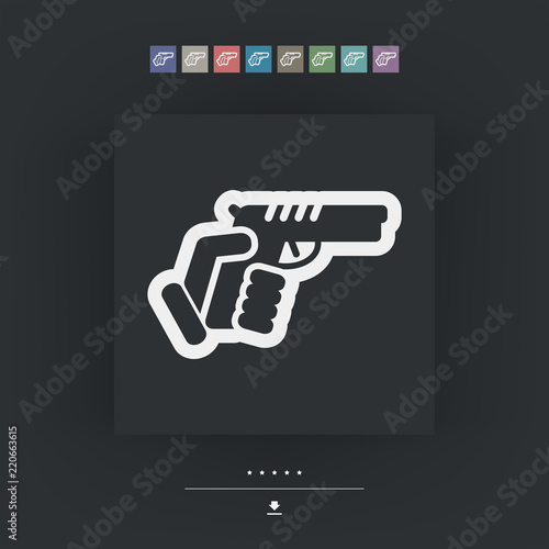 Gun icon