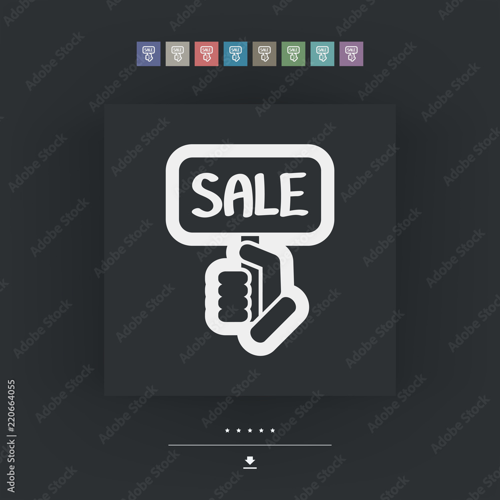 Discount label icon Discount label icon