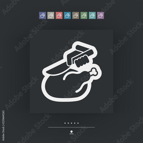 Meat icon