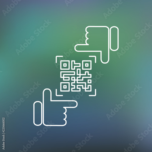 QR code framing