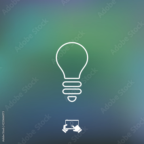 Light bulb icon