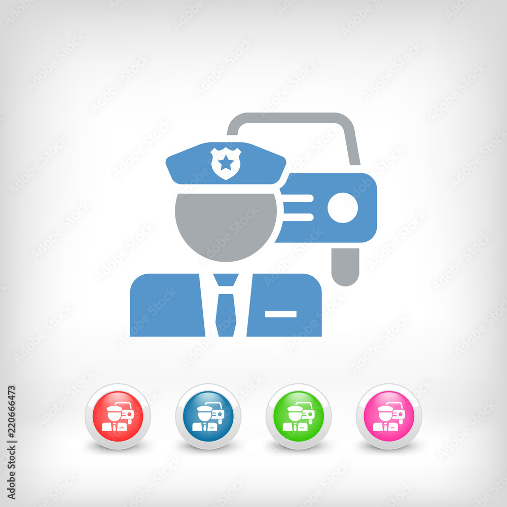 Policeman icon Policeman icon