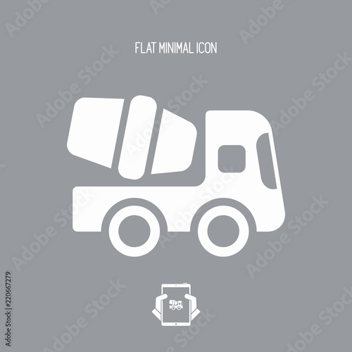 Work in progress - Vector flat minimal icon