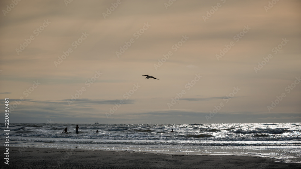 Sonnenuntergan St. Peter Ording, SPO