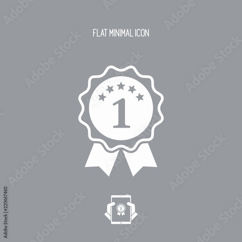 Top rating - Vector flat minimal icon
