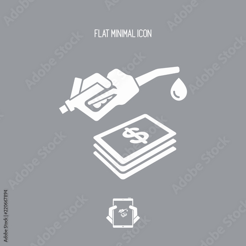 Fuel expense icon