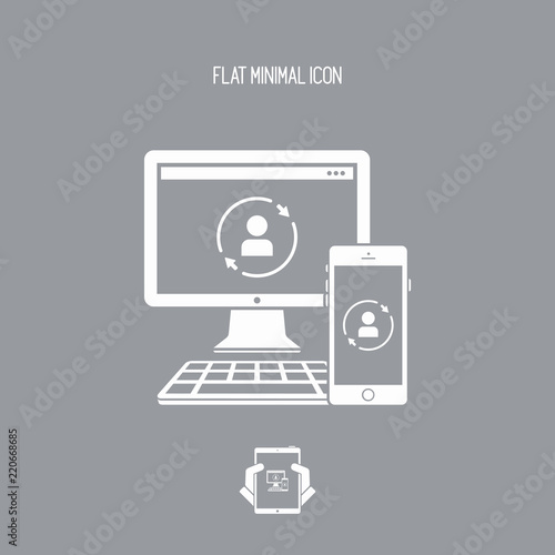 Synchronization account on devices