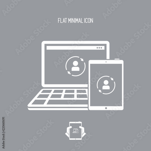 Synchronization account on devices