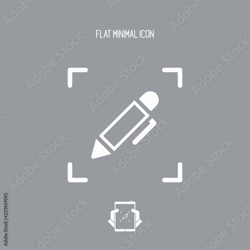 Custom projects service - Vector icon