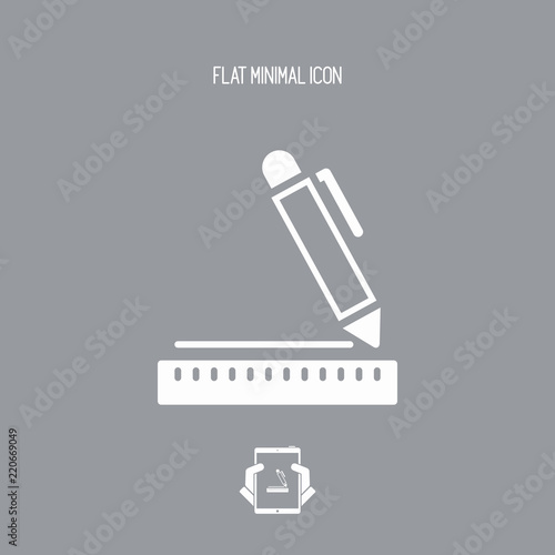 Project design concept icon