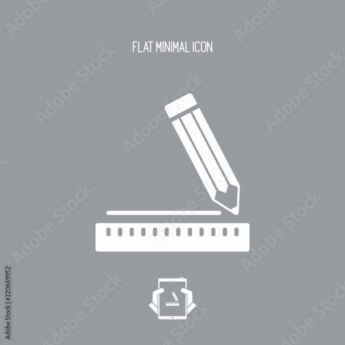 Project design concept icon