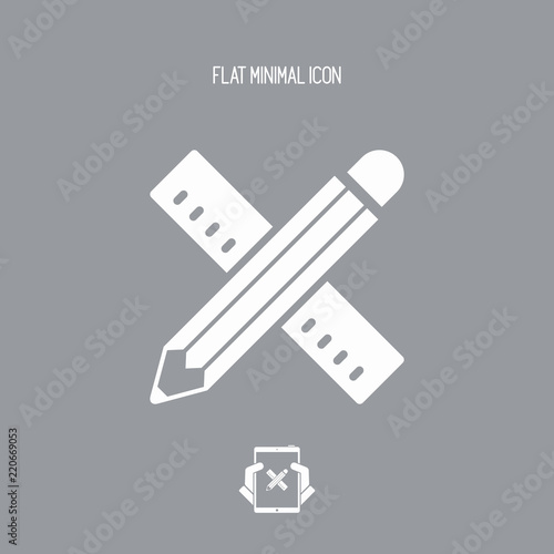Project design concept icon