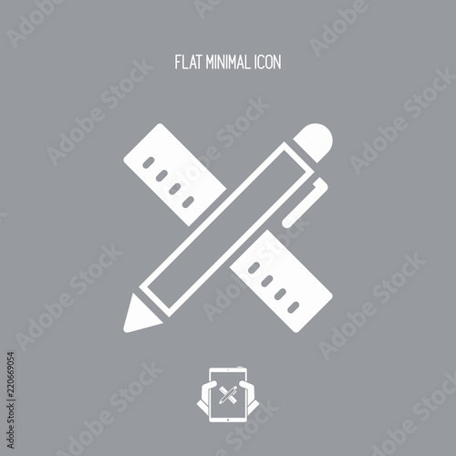 Project design concept icon