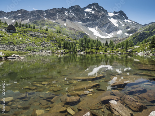 Mässersee, Binntal, Switzerland