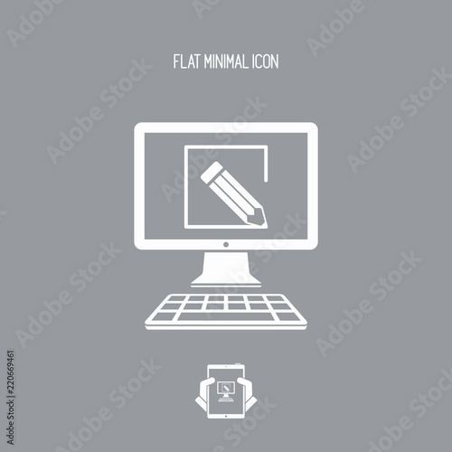 Customized web services icon