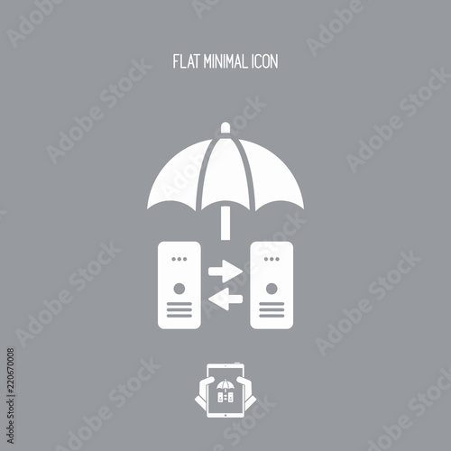 Secure data transfer between servers