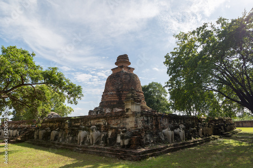 タイ・アユタヤ・遺跡・仏陀・Wat Maheyong