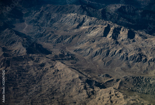 Aerial landscape of Taurus mountains