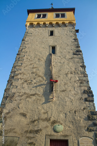 Mangturm auf der Insel Lindau, Bodensee photo