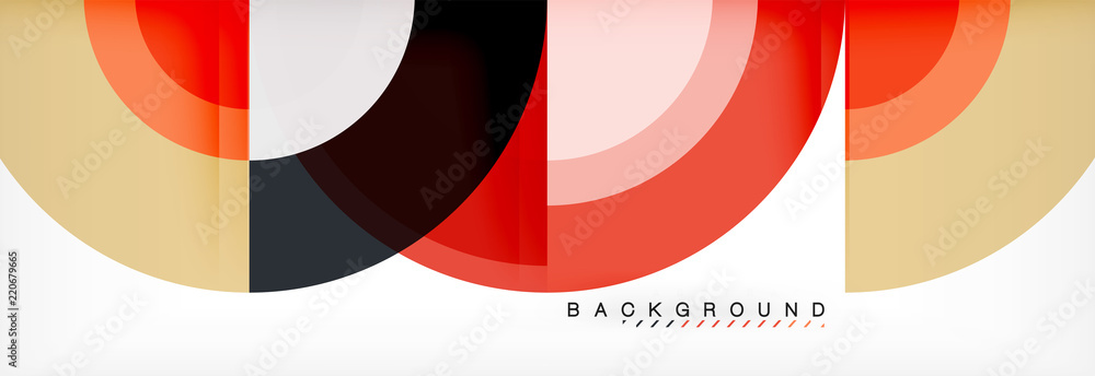 Vector circle abstract background Vector circle abstract background