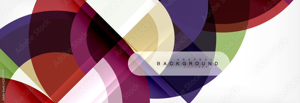 Vector circle abstract background Vector circle abstract background