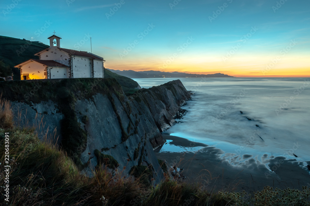 Ermita de San Telmo, Zumaia, País Vasco, España