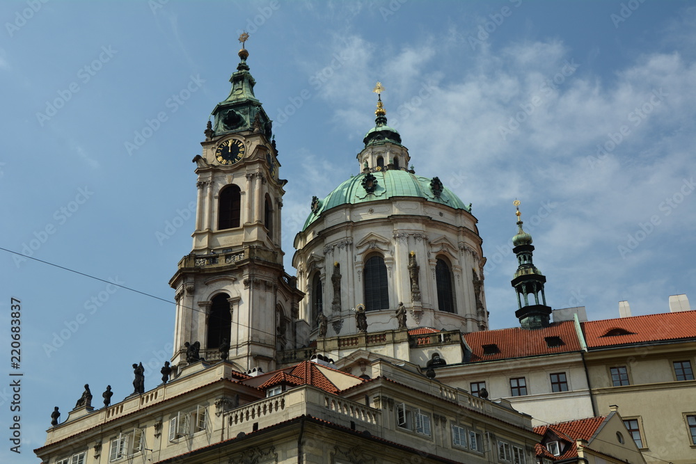 St.Nikolaus-Kirche auf der Kleinseite in Prag