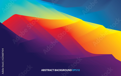 abstract wavy background dynamic effect