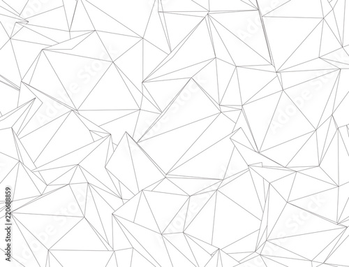 Triangular 3d, modern background