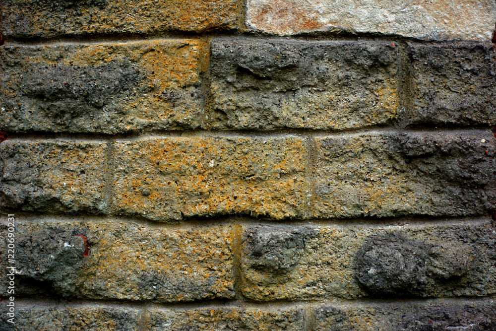 Naklejka premium ancient stone walls, good background