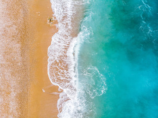 Sierkussen Luchtfoto strand Azuurblauw strand Spanje van bovenaf  © truekit