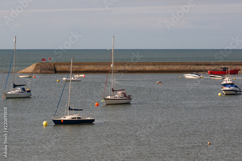 Barmouth,Wales,sea, beach,sand. photo