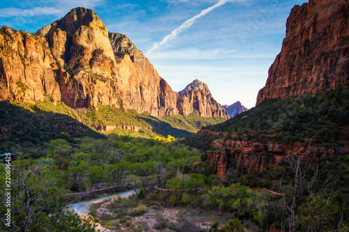 The Virgin River and Mountain of the Sun